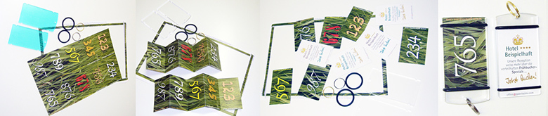 Schlüsselanhänger, einfaches Handling