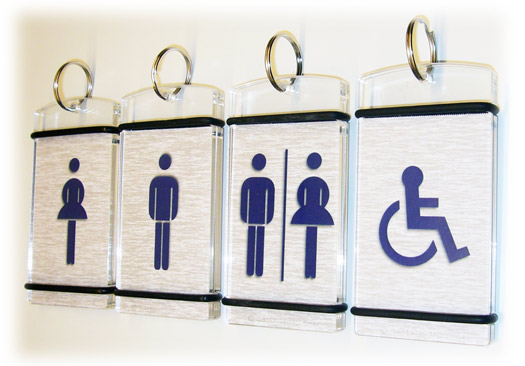 schlüsselanhänger für tankstellen wc