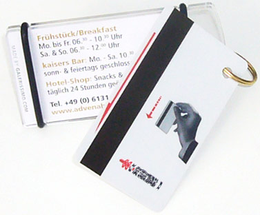 schlüsselanhänger für magnetkarten