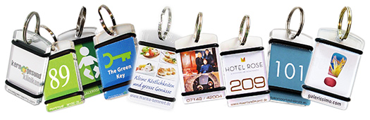 Kleine individuelle Schlüsselanhänger