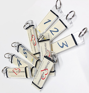 lange schmale schlüsselanhänger