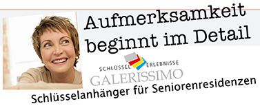 Schlüsselanhänger für Altersheime